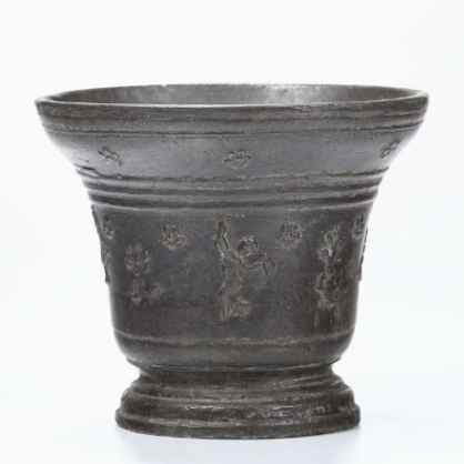 A bronze item