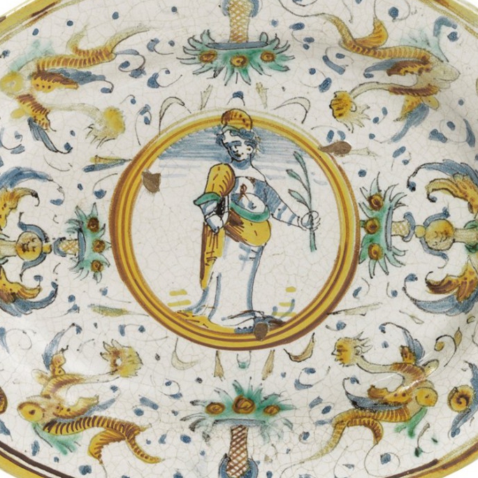 Oval Tray - 17th Century