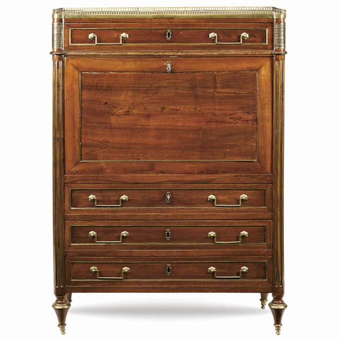 Walnut secretaire
