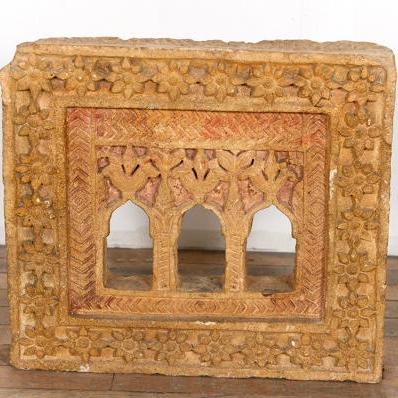 Antique Jaisalmer sandstone arch